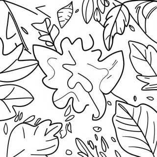 Bobbie Goods Autumn Leaves Coloring Page 45624-37891