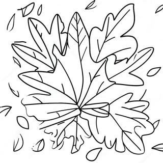 Bobbie Goods Autumn Leaves Coloring Page 45624-37892