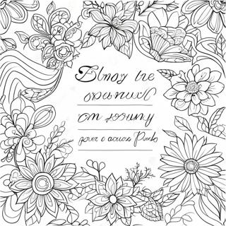 Calligraphy Bible Verse Coloring Page 45653-37912