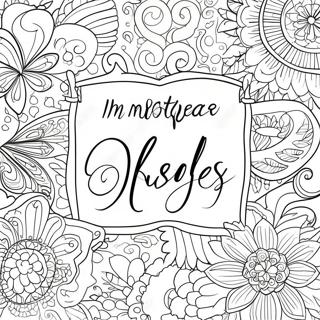 Inspirational Calligraphy Bible Verse Coloring Page 45654-37919