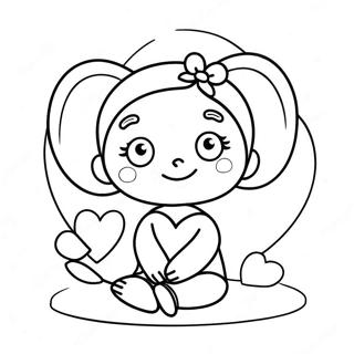 I Love Mommy Coloring Page 45683-37943