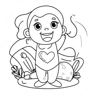 Sweet I Love Mommy Coloring Page 45684-37936