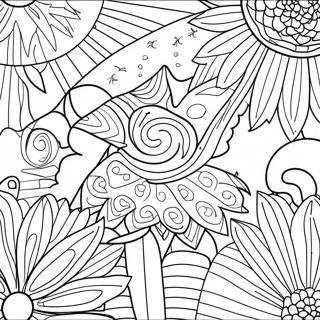 Night Sky Galaxy Coloring Page 45693-37940