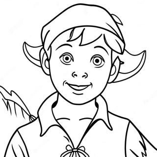 Peter Pan Coloring Page 4571-3674