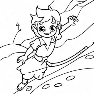 Peter Pan Coloring Page 4571-3675