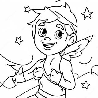 Peter Pan Coloring Page 4571-3676