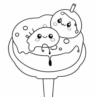 Cake Pop Coloring Page 45723-37972