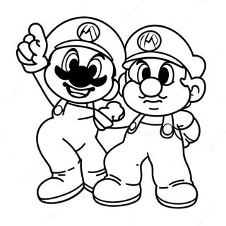 Mario And Sonic Coloring Page 45753-38136