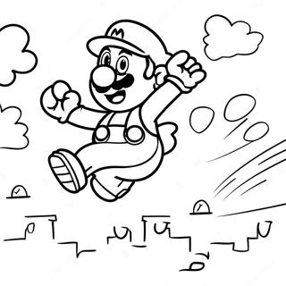 Mario And Sonic Coloring Pages