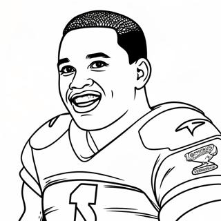 Tua Tagovailoa Coloring Page 45763-38131