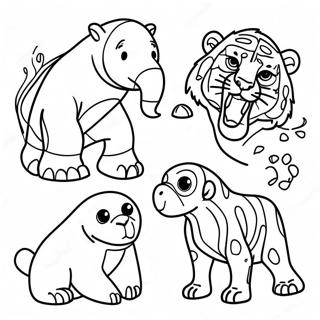 Endangered Species Coloring Page 45773-38151