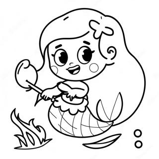 Little Mermaid Coloring Pages