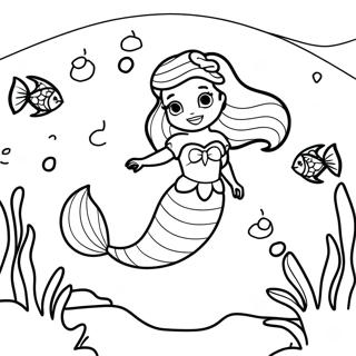 Little Mermaid Coloring Pages