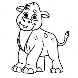 Ice Age Carl Coloring Pages