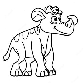 Ice Age Carl Coloring Page 45803-38034