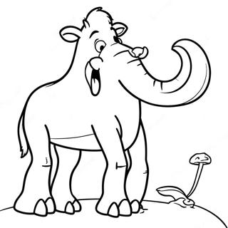 Ice Age Carl Coloring Page 45803-38174