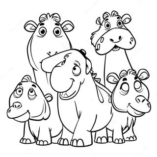 Ice Age Carl Coloring Pages