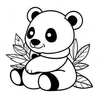 Baby Panda Coloring Page 45813-38039