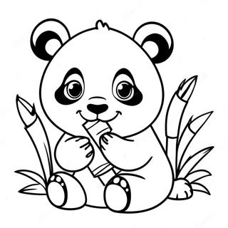 Baby Panda Coloring Pages