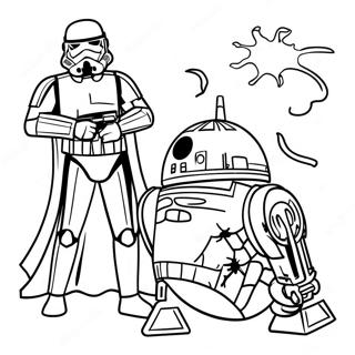 Star Wars Halloween Coloring Page 45823-38059