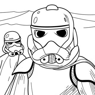 Star Wars Halloween Coloring Page 45823-38178