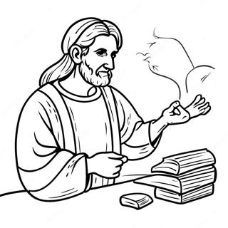 Parable Of The Talents Coloring Pages