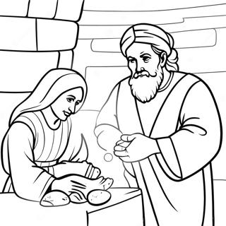 Parable Of The Talents Coloring Page 45833-38046