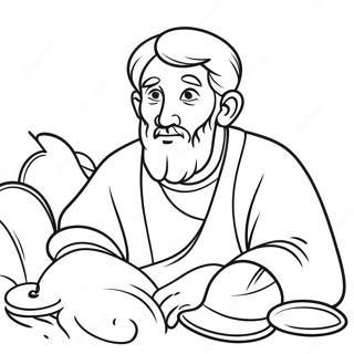 Parable Of The Talents Coloring Page 45833-38202