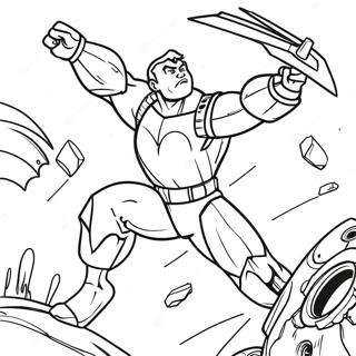 Danger Force Coloring Page 45843-38199