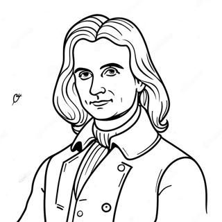 Isaac Newton Coloring Page 45863-38078