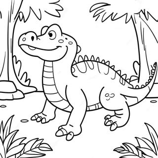 Lyle Lyle Crocodile In A Jungle Adventure Coloring Page 45874-38093