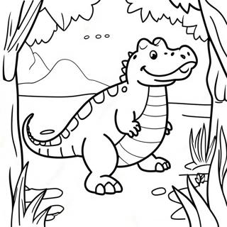 Lyle Lyle Crocodile In A Jungle Adventure Coloring Page 45874-38094