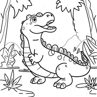 Lyle Lyle Crocodile In A Jungle Adventure Coloring Page 45874-38095