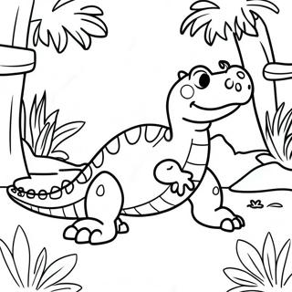 Lyle Lyle Crocodile In A Jungle Adventure Coloring Page 45874-38096