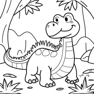 Lyle Lyle Crocodile In A Jungle Adventure Coloring Page 45874-38217