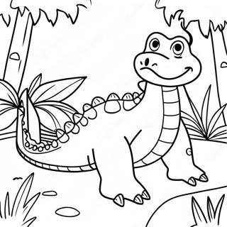 Lyle Lyle Crocodile In A Jungle Adventure Coloring Page 45874-38218