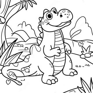 Lyle Lyle Crocodile In A Jungle Adventure Coloring Page 45874-38219