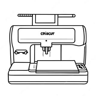 Cricut Machine In Action Coloring Page 45884-38239