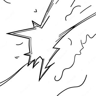 Lightning Bolt Coloring Page 45893-38102