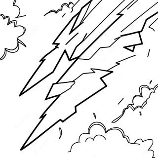 Lightning Bolt Coloring Page 45893-38233