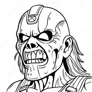 Eddie The Head Iron Maiden Coloring Page 45924-38262