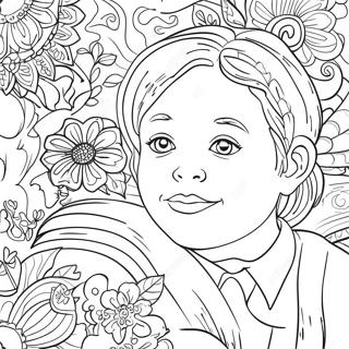 Inspirational Never Give Up Coloring Page 45974-38310