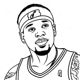 Allen Iverson Coloring Pages