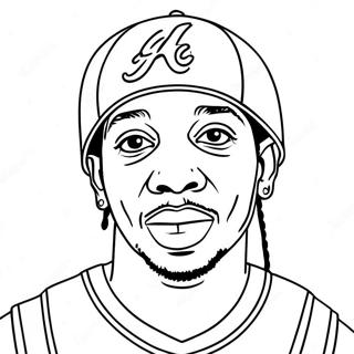 Allen Iverson Coloring Page 45983-38304