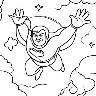 Homelander Flying In The Sky Coloring Page 46064-38381