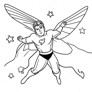 Homelander Flying In The Sky Coloring Page 46064-38382