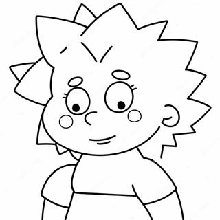 Maggie Simpson Coloring Page 46083-38402