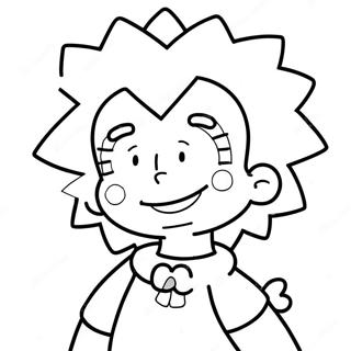 Maggie Simpson Coloring Page 46083-38403