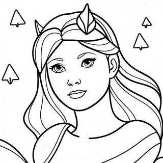 Aurora Coloring Page 46103-38388