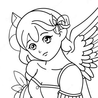 Anime Angel Coloring Page 46133-38436